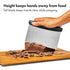 OXO Good Grips Stainless Steel Multi-Purpose Scraper & Chopper, Dough Cutter for Pizza, Bread and Cookie Dough