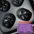 ShapedIceMolds 3D Large Skull Ice Cube Mold Tray with Lid for Whiskey Drinkers, Home Bar Enthusiasts
