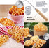 7 Pieces Rosettes Timbale Set, Rosette Iron with Handle, Lotus Flower Bunuelos Cookie Maker, Funnel Cake Kit