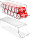 Puricon 2 Pack Soda Can Organizer Dispenser for Refrigerator, Plastic Canned Food