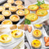 200 PCS Egg Tart Baking Cups, Disposable Aluminum Foil Liners