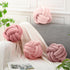 4 8.7 Inches Yerliker Pcs Knot Pillow Ball, Soft Home Decorative Round Throw Pillow Handmade Knotted Plush Accent