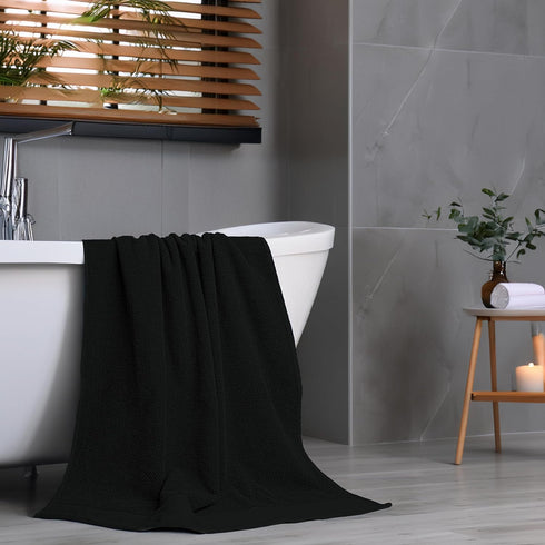 Pack 8 Set, 2 2 4 100% Tens Towels of Popcorn Textured Luxury Towels Extra Large Bath, Hand, Washcloths, Cotton, Plush
