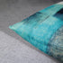 Emvency Set of 2 Teal Throw Pillow Covers, 18x18 Inches Modern Abstract Painting Turquoise White Gray Home Decor