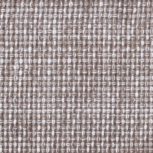 Sweet Home Collection 100% Cotton Placemats, Set of 6, Two Tone Woven Fabric, 13" x 19", Soft Durable Table Mat, Gray