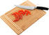 Kitchen Details Bamboo Cutting Board | Large | Dual Sided Surface | Ultra Thick | Cut Resistant | Drip Edge by Kitchen Details