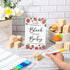 75 50 24 Qilery Pcs Baby Shower Games Sign Kit Including Decorate a Block Game Sign DIY Blank Wooden Block Acrylic