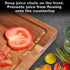 HAONEYS Set 3 Wood Cutting Boards of for Kitchen, Large Wooden Cutting Board with Juice Groove, Charcuterie Board