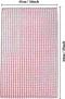 LAZI Kitchen Dish Towels, 6 Pack Bulk Cotton Dish Cloths, 16 Inch x 25 Inch for Drying Dishes