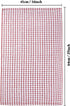 LAZI Kitchen Dish Towels, 6 Pack Bulk Cotton Dish Cloths, 16 Inch x 25 Inch for Drying Dishes