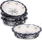 Wisenvoy Mini Pie Pans, Ceramic Pie Plate, Mini Pie Pans for Baking, Porcelain Pie Pan