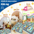 47''x71'' Kids Rug Car Rugs Playmat for Kids Toy Cars for Playroom Classroom Kid Room, Educational Rugs with Non-Slip