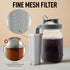 Zulay Premium Cold Brew Coffee Maker - 32oz Mason Jar Pitcher - Extra-Thick Glass & Stainless Steel Filter - Leak-Proof