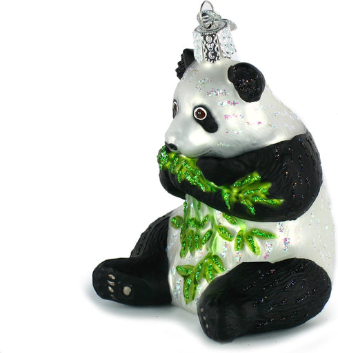 Old World Christmas Ornaments, Panda Glass Blown Ornaments for Christmas Tree