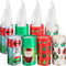 8 Pcs Christmas Car Tissue Holder with Facial Tissue Bulk Xmas Cylinder