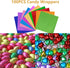 100PCS Rose Foil Candy Wrappers, 4 x 4 Inch for Chocolate Bar Wrappers, DIY Candies, Cake
