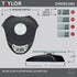 Taylor Digital Kitchen Scale with Glass Platform, Tare Button, and Plastic Body Weighs up to 6.6 Pounds Capacity, Black by Taylor