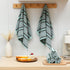 SALAS Sets 16" 26", 6 Premium Cotton Kitchen Dish Towels for Drying Dishes,Large Long Hand Towels, Thick Highly