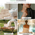 Set 6 (2 2 2 100% Comfort Spaces Luxury Bath - Pieces Bath Towels, Hand Towels, Washcloths) - Cotton, Quick-Dry