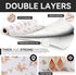 RAY STAR Shelf Liner, Non Adhesive Pink Orange Floral Printed Kitchen Cabinet Liner, Strong Grip Non Slip