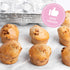 PLASTICPRO Aluminum Foil Muffin Pans, Reusable and Disposable, Holds 6 Cupcakes/Muffins, Pack of 10