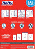 Hefty Shrink-Pak - 4 Large Vacuum Storage Bags for Clothes, Pillows, Towels, or Blankets - Ideal Space Saver Vacuum