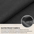 mudilun Outdoor Adirondack Chair Cushion High Weather Resistant Tufted Waterproof Lounge Cushion Anti-Slip Thickened
