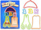 Upsherinish Cookie Cutters Set, Jewish Boy Kit, 6 Piece Set Includes Kippah, Tzizit, Scissors, Aleph, Bet, Gimmel