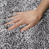 TOWN & COUNTRY BASICS 18.5"x19.6" Spa Step Noodle Solid Bathroom Toilet Lid Cover, Plush, Soft and Absorbent, Machine