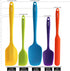 5PCS Silicone Rubber Spatula Set, VITUER Food Grade BPA-Free Spatulas for kitchen Use, Heat Resistant Spatula for Cooking & Baking, Dishwasher Safe by VITUER