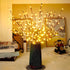 Lights Twig - 60 LED Waterproof & Battery Operated Branch Lights for Vases, 3 Pack Magical Light Up Twigs (Warm Yellow)