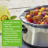 Slow Cooker Liners Disposable Cooking Bags - Small Size Pot Liners Fit 1QT to 3QT for Oval & Round Pot (20)