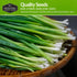 4 Packs Onion Seeds Variety Collection Bunching, Red Burgundy, White Grano & Walla Walla Sweet Onions for Planting a