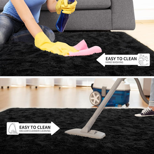 5x7 Tepook Super Soft Fluffy Rugs for Bedroom, Shag Area Rugs for Living Room, Modern Shaggy Rug Fuzzy Carpets
