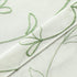 VOGOL White Valances for Small Windows, Flowers Embroidered Window Valances for Kitchen Living Room, 52 x 18 Inches