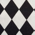 DII Halloween Tabletop Napkin Set, Harlequin Collection, Black and Cream, 6 Piece