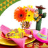Blulu 24 Pieces Wooden Mexican Ornaments, Christmas Tree Decor for Taco, Cinco De Mayo, Piñata Sign