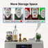 30" Mount Walker Upgrade Stainless Steel Stove Top Shelf, Magnetic Shelf for Kitchen, Over The Stove Spice Rack