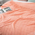 Homiest Cozy (50" 60", Decorative Knitted Throw Blanket with Fringe Soft & Tassel Blanket for Couch Sofa Bed x Coral)
