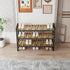ZHUTIANXIA 2Tier Closet Closet Shoe Rack Organizer for Small Spaces Long Narrow Shoe Stand, Shoe Rack, Small Shoe Shelf
