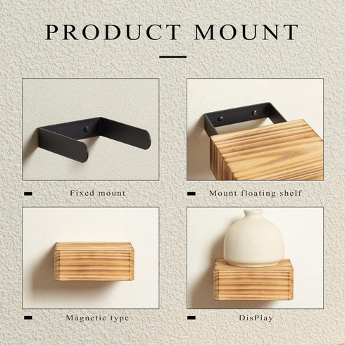 Freezing point Small Floating Shelf,Mini Wall Shelves for Kitchen Bedroom Living Room Bathroom Wall Decor Plant Display