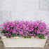 8 Bundles Artificial Flowers, UV Resistant Fake Greenery Faux Plastic Plants for Indoor Outdoor Home Garden Kitchen