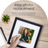 Kiera Grace Classic Langford Wooden Picture Frame, Dark Brown, 8" x 10"