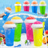Frozen Slushie Maker Cup, DIY Magic Squeeze Slushy Cups, Portable Smoothies Cups for Juice Milkshake Yogurt Ice Cream
