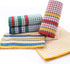 Large Kitchen Dish Towels, 16 Inch x 26 Inch Bulk Absorbent Cotton Towels, 4 Pack Colorful Tea/Bar Towels