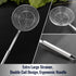 Hiware Solid Stainless Steel Spider Strainer Skimmer Ladle, 7 Inch Kitchen Utensils Wire Strainer Pasta Spoon