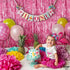 KatchOn Pink Streamers for Pink Party Decorations - XtraLarge 3.2x8 Feet, Pack of 2 for Birthday, Bachelorette, Baby