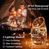 24 Pack 7ft 20 3 ZGWJ Halloween Fairy Lights Battery Operated, Mini LED Halloween Fairy String Lights Silver Wire Modes