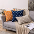 MIULEE 16x16 Inch Set of 2 Decorative Throw Pillow Covers, Soft Rhombic Jacquard Cushion Case for Couch Sofa