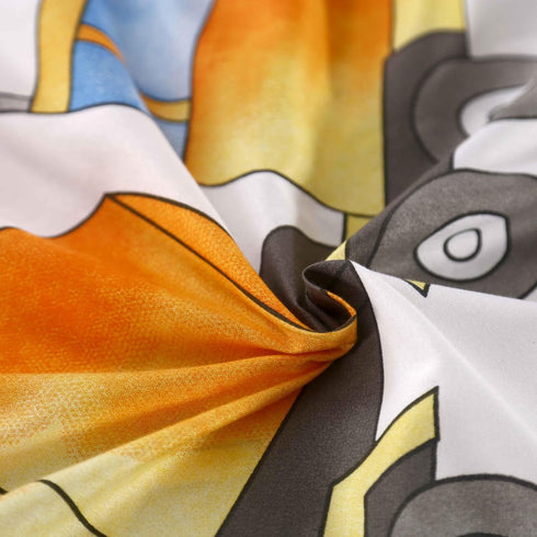 4PCS Full,Cozy Set 1 14'' 1 2 SDY Tractor Sheets Construction Sheets for Kids Boys Girls Teens,Car Sheet Included